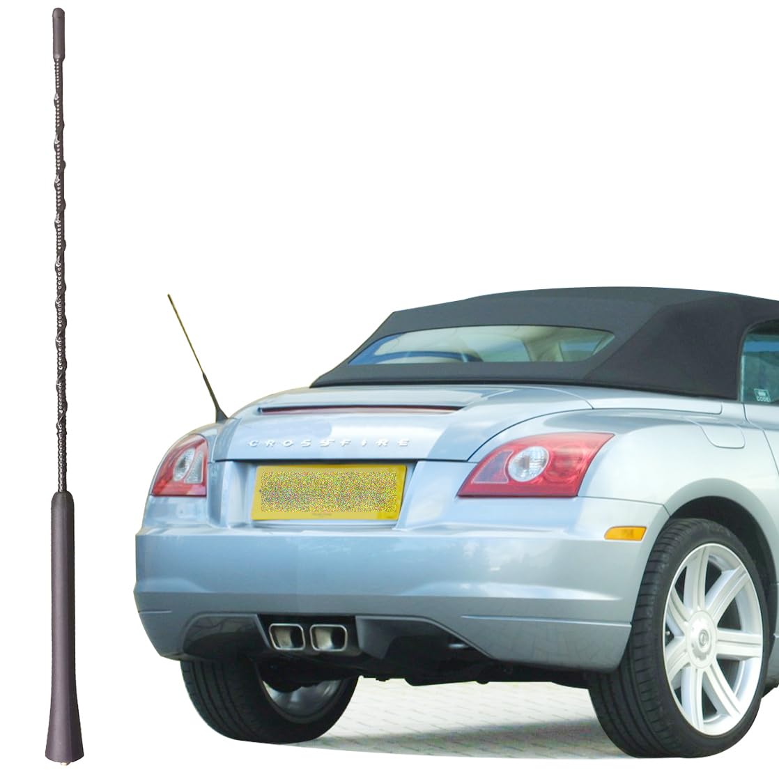 CATCH USA 16-inch Carbon Fiber Antenna For Chrysler Crossfire Roadster 2004-2008 - View #4
