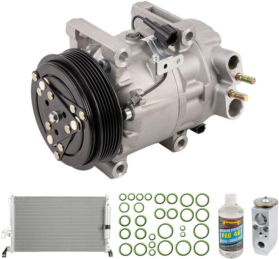 For Infiniti FX45 2003-2008 A/C Kit w/AC Compressor Condenser & Drier - BuyAutoParts 61-89123R6 New