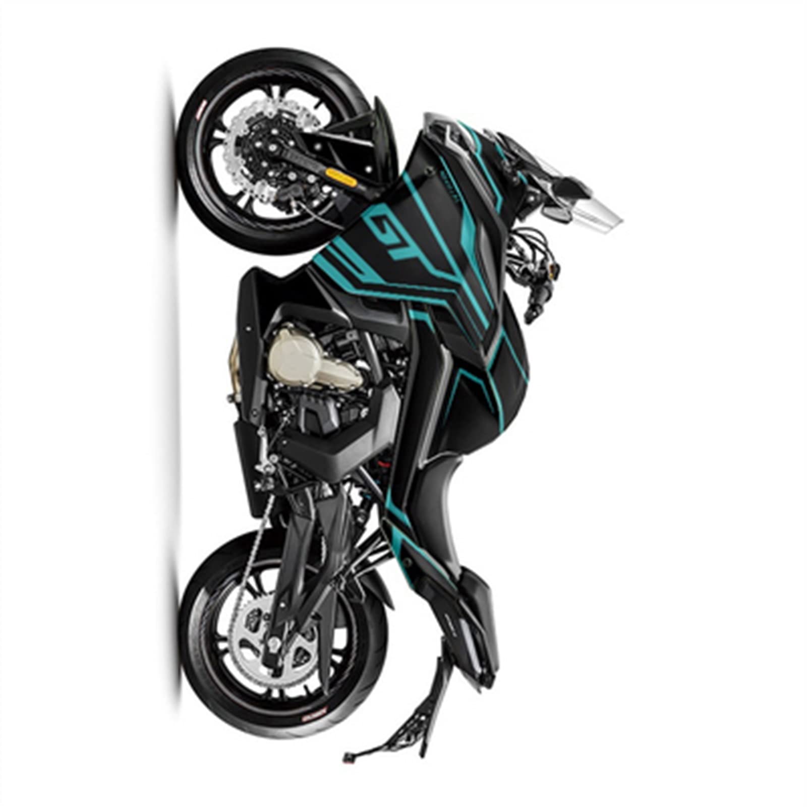 Autocollant De Protection 3D Pour Réservoir CFMOTO 400GT/650GT - Anti-Rayures, Design Sportif - 8