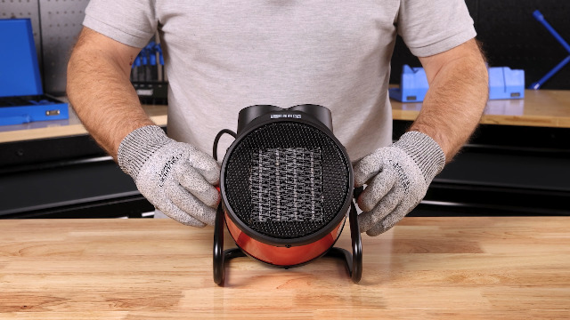Draper 92967 PTC Electric Space Heater 2000W, Fully Adjustable