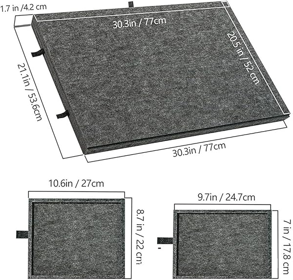 Mesa para Puzzle,Mesa de Rompecabezas 2 en 1 inclinable,Equipada con 6 cajones y bandejas - Puede Contener 1000 Piezas de Rompecabezas,Tablero de Rompecabezas de Fieltro Ligero,para Juegos,Regalo - 5