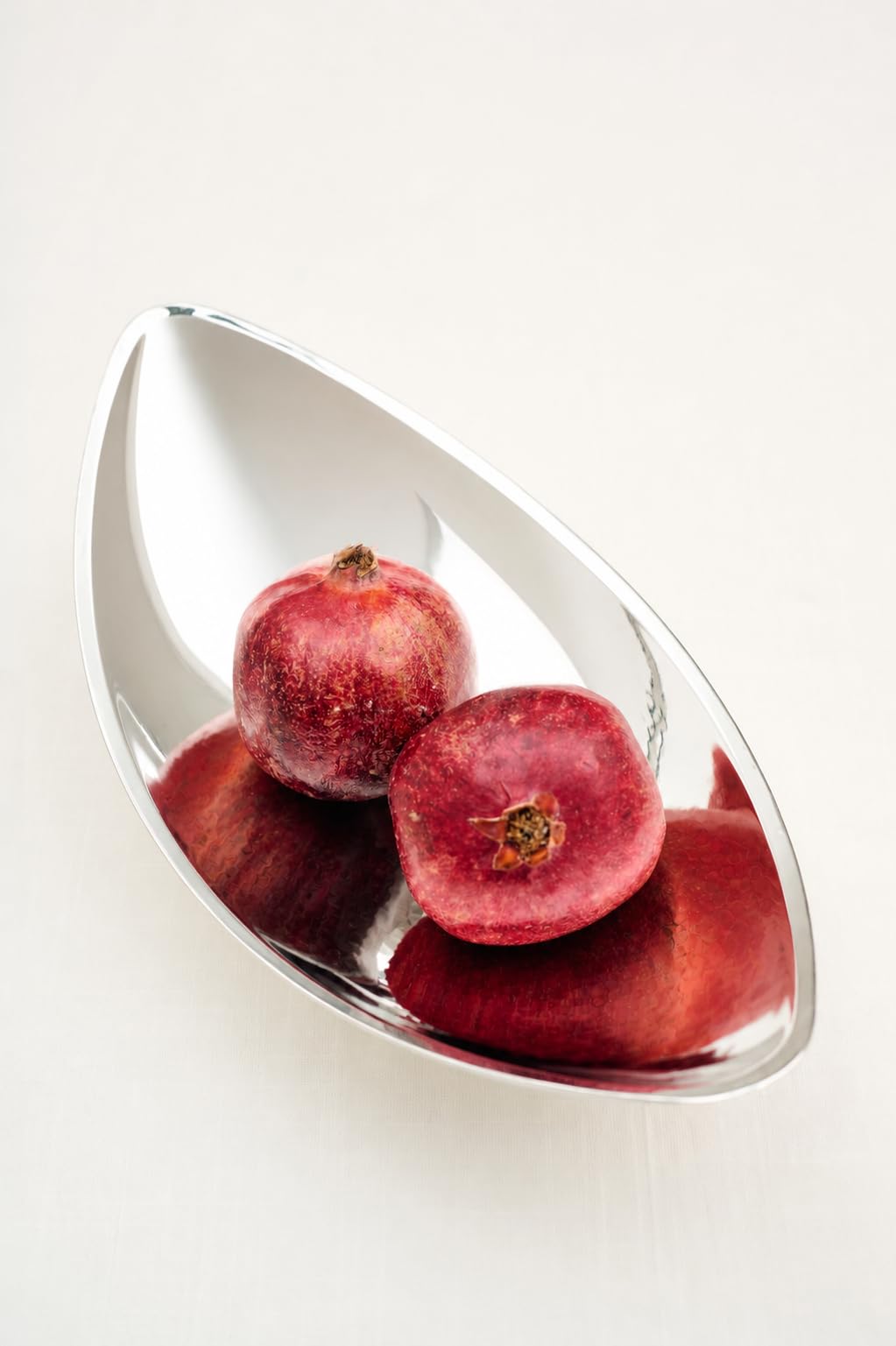 Edzard - Cuenco Halifax, 28 cm, acero inoxidable, plateado