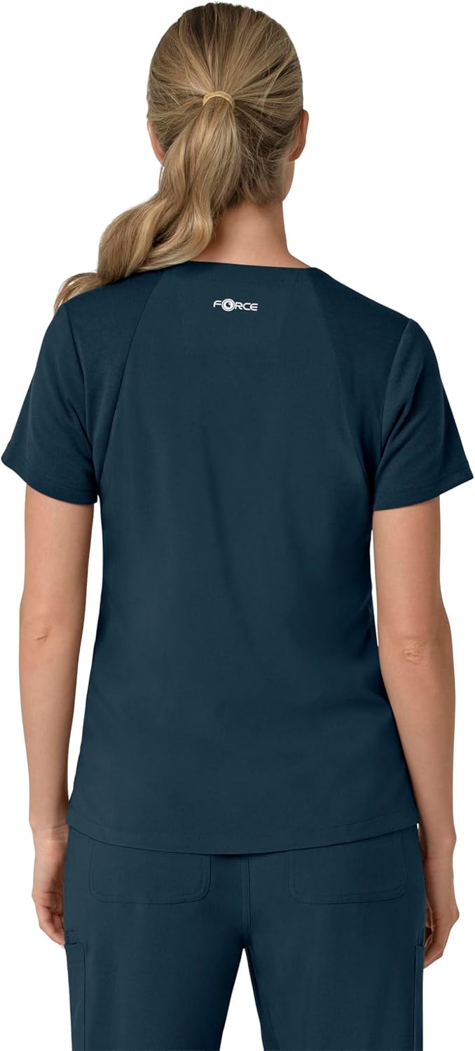Carhartt Scrubs C13210 Women's Force® Cross-Flex Modern Fit Flex Panel - Image 3