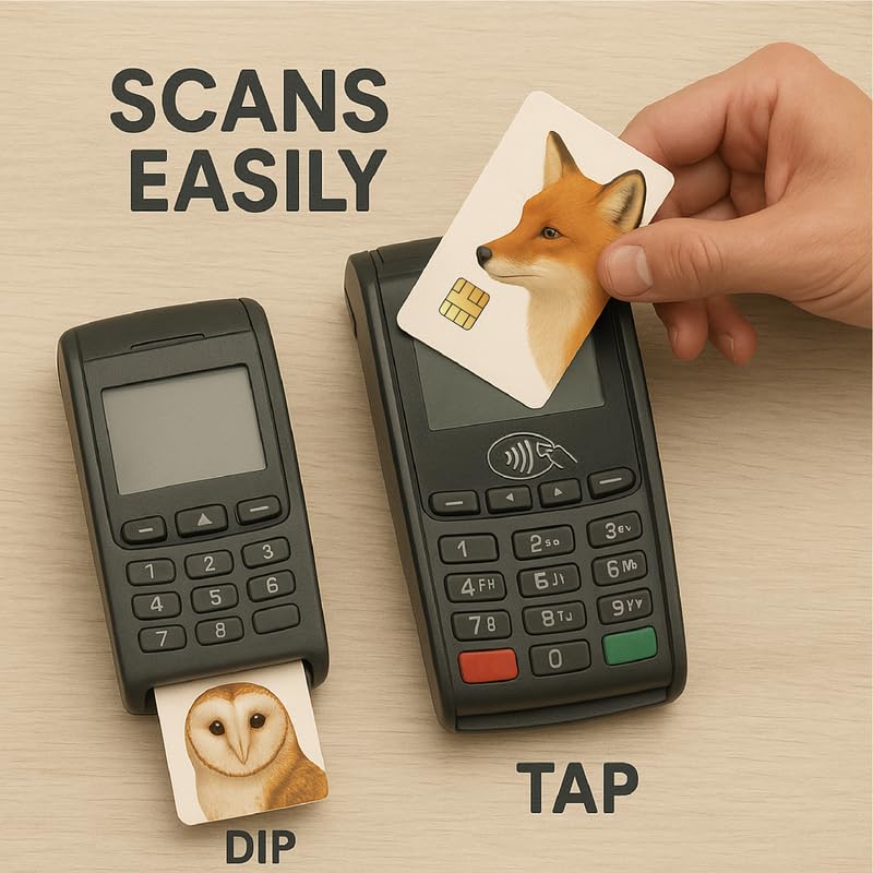 Custom Durable Credit Card Skin with Debit Card Skin - Waterproof Personalized Image Bank Wrap - Removable Stylish Credit Cards Sticker4