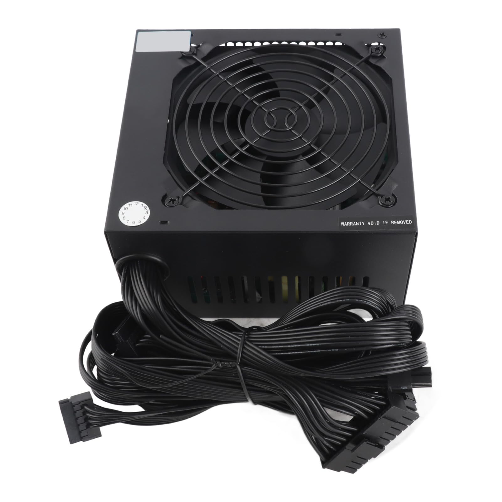 550W Alimentatore Gaming, Ventola Silenziosa con Arresto Automatico