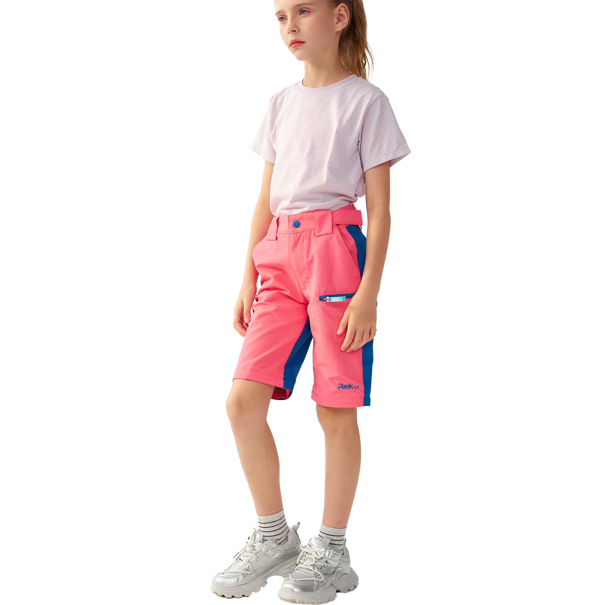 Kinder-Hose mit abzippbaren Beinen,Wasserabweisende Outdoor-Hikinghosen für Jungen und Mädchen,leichte Kinderhose