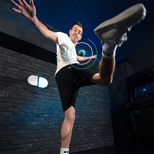 Skill Addicts Footbag - Grau (Freistil Foot Bag für jedes Fähigkeitsniveau, Enthält einen Satz Hackysack-Aufkleber und eine App zum Erlernen von Tricks)