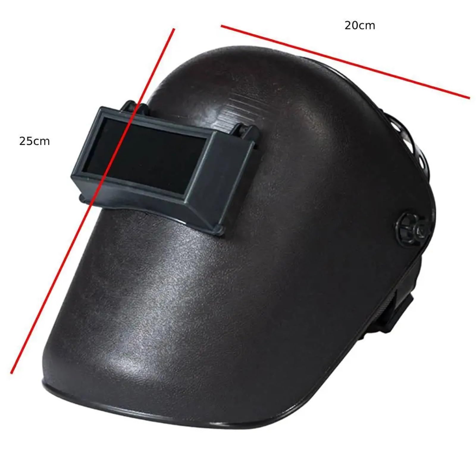 Casque Soudure, Casque de Soudure Masque de soudage, Teinte 8, Cagoule de Protection Rabattable, Casque, Masque Facial Industriel for soudeurs, Outils de Protection de soudage