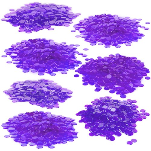 Royal Bingo Supplies 5000 Bingo-Marker, 1,9 cm, inkl. Aufbewahrungstasche, Violett Cover