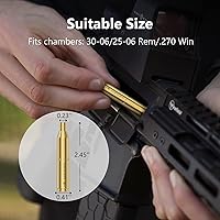 Vista 4 de MidTen Bore Sight Laser 9mm/223 5.56mm/30-06/25-06/270 Laser Bore Sighter Boresighter