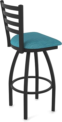 Miniatura 12 de 410 Jackie Taburete de bar giratorio de 36 pulgadas con acabado antiarrugas negro y asiento de vinilo negro Vinilo negro,Canter Burdeos,Tierra