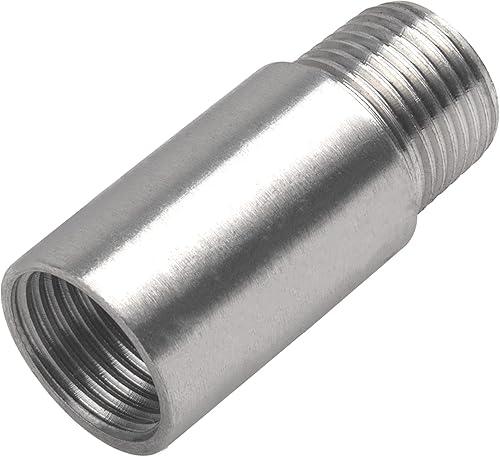 Brazo de extensión de cabezal de ducha de acero inoxidable 304 G12 macho a hembra Acoplador de montaje de tubería fundida (2.362 in2.36 pulgadas) disponible en Yaxa Costa Rica