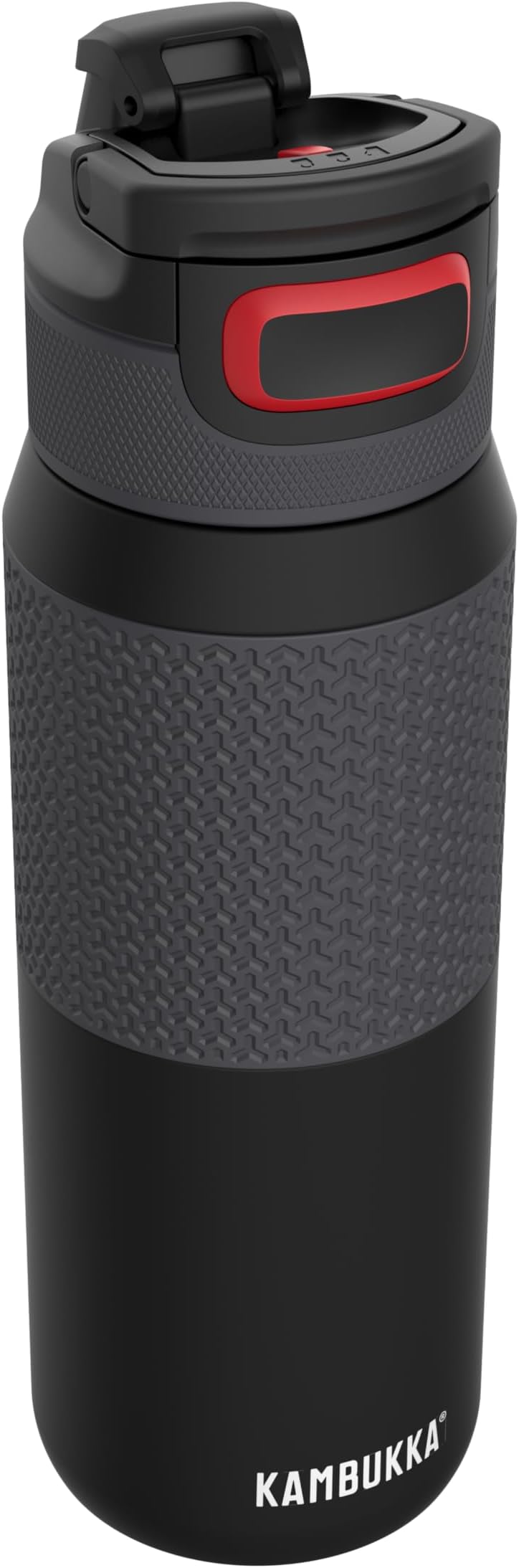 Stainless Steel Drinking Bottle - Model "Elton Insulated Nightfall" - 750 ml - Waterproof Thermos Flask: Snapclean Technology - Dishwasher Safe Lid - Comfortable Grip - Easy to Hold