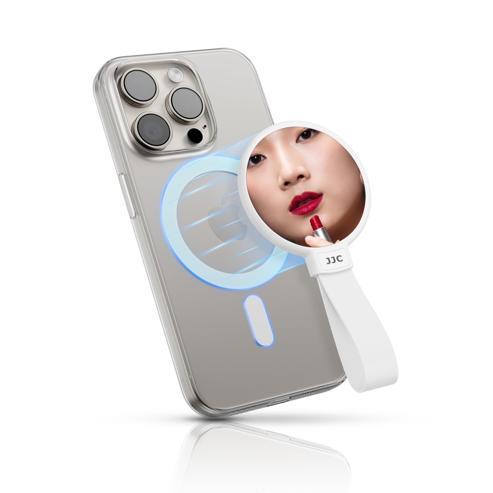 Amazon | JJC マグネット Magsafe対応 ミラー シリコン スマホリング