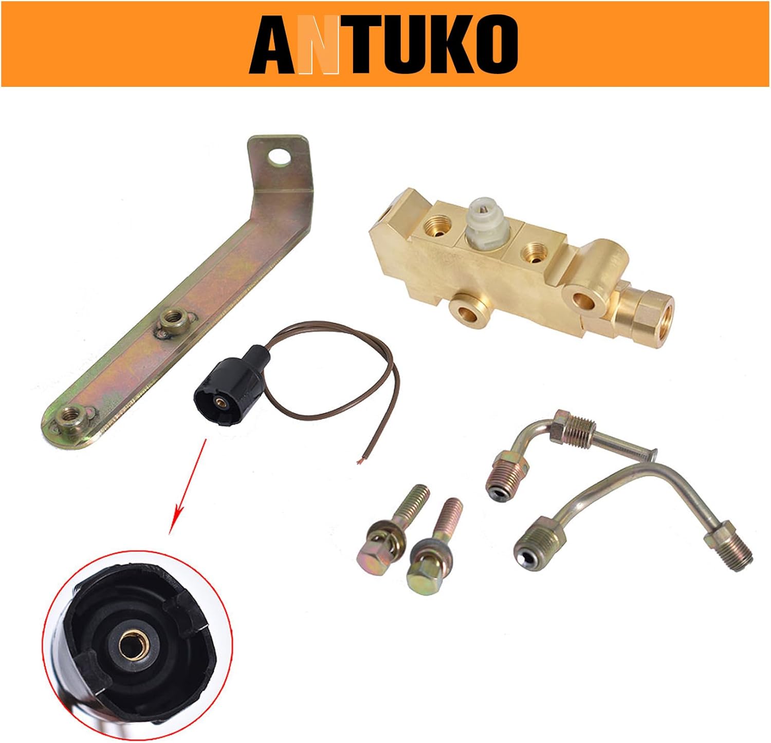 Proportioning Valve with Bracket PV2 Combination Replacement for LeMans 1964-1972