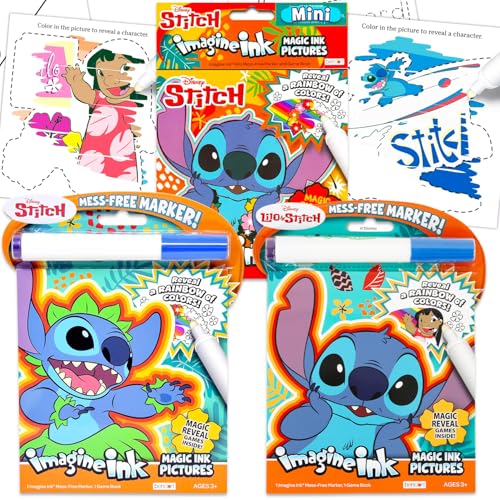 Disney Stitch Imagine Ink ColoringX[p[Zbg - Imagine Ink Mess-Free hGubN3Zbg qp | Lilo and Stitchp[eB[̋LOiƃANeBreB