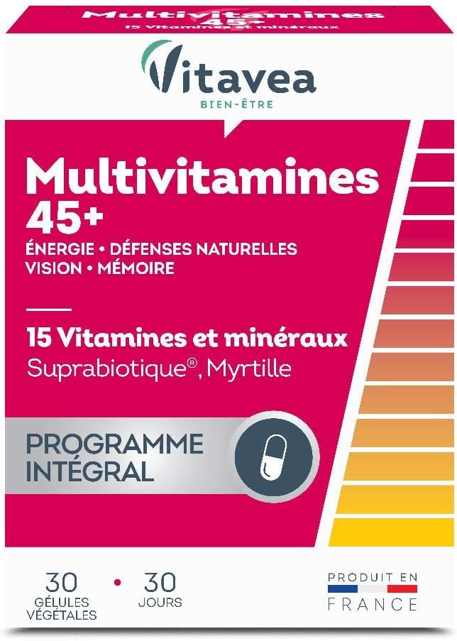 Vitavea : Avis sur le complément alimentaire multivitamines pour énergie, défenses naturelles, vision et mémoire – 30 gélules, cure d’un mois, fabriqué en France. Vitavea : Avis sur le complément alimentaire multivitamines pour énergie, défenses naturelles, vision et mémoire – 30 gélules, cure d’un mois, fabriqué en France.