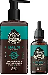 KIT BALM E ÓLEO PARA BARBA DON ALCIDES CALICO JACK