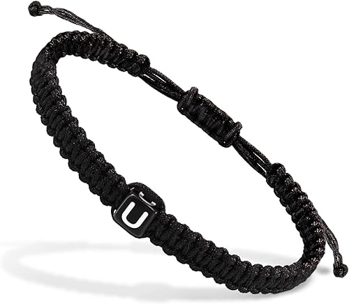 Miniatura 22 de Pulseras con Iniciales para Mujeres Adolescentes Niñas Hechas a Mano Pulsera Trenzada de Cuerda para Hombres Joyería Regalos de Cumpleaños