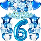 🎈 Junge kindergeburtstag deko set, süße kinder geburtstagsdeko in Blau! sondern kann auch eine requisite für Ihre fotoaufnahmen sein. Vielzahl von digitalen luftballons zur auswahl: 1, 2, 3, 4, 5, 6, 7, 8, 9. kann Ihre unterschiedlichen anforderungen erfüllen, jede nummer ist unabhängig. sie können sie einzeln oder in kombination mit anderen zahl verwenden.