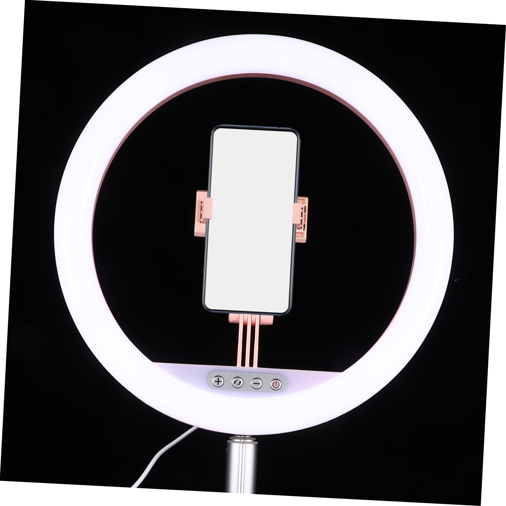 Luz de Soporte para Teléfono Móvil Anillo de Luz LED Plegable
