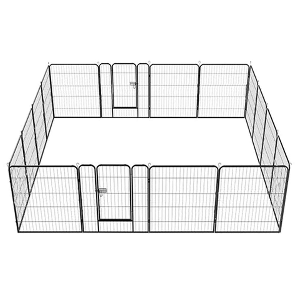 Buy Yaheetech Decorative Garden Fence 32 in x 43 ft Rustproof Folding