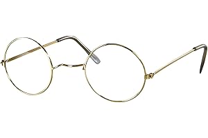 Adult Forum Novelties Wire Rim Round Glasses Mr Smee Accessory