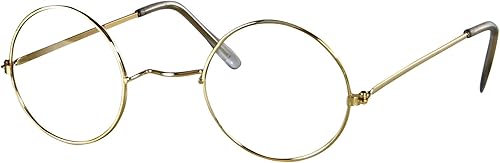 Forum Novelties Accesorio de disfraz de gafas con borde de alambre redondo