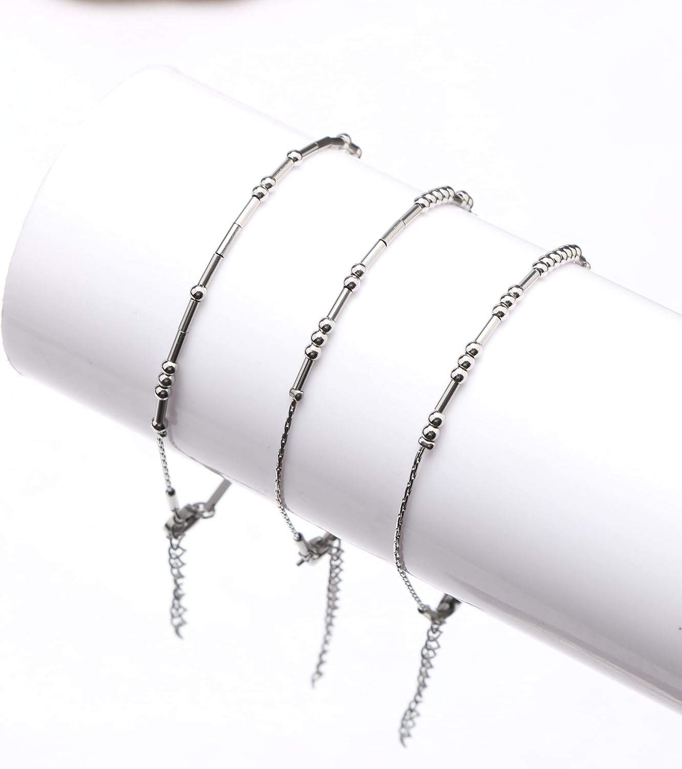 JoycuFF Friendship Morse Code Bracelets Inspirational Gifts For Best Friends Women Mother Aunt Sister Mothers Day Birthday Christmas Stianless Steel Jewelry - Image 6