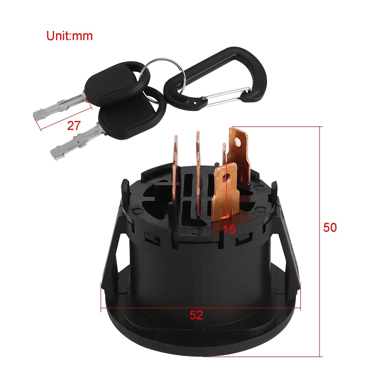 LEIBOCHAO Pulsante Interruttore Accensione Motore, Per Golf 7 Per Golf 7.5 Per E-Golf Per T-Roc, Engine Start Stop Switch, 5G1959839 5Q1959839 5GG959839 - Foto 12