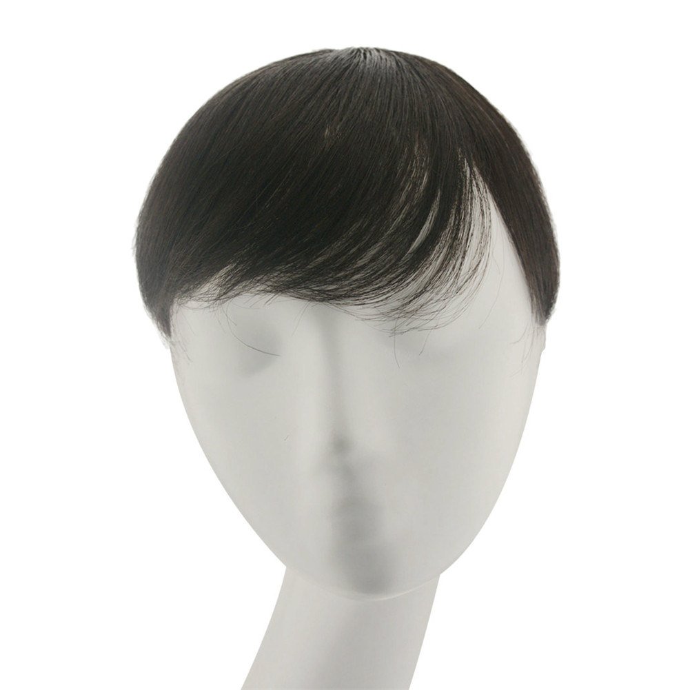 Human Hair Replacement System Toupee for Men 4.7