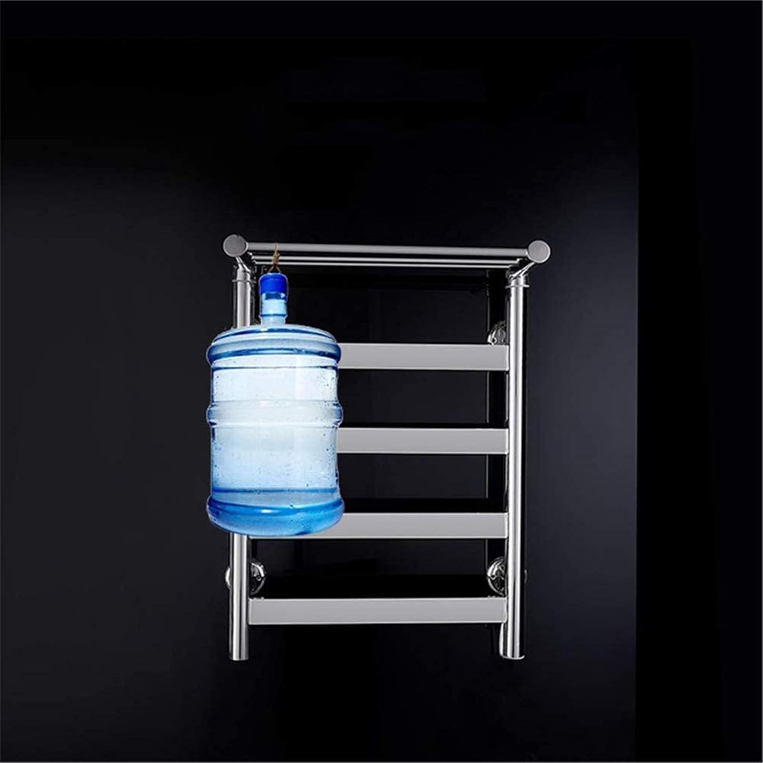 Heated Towel s Towel Warmer Heated Towel Rack Double Layer Electric Towel Airer Energy Saving for Bathroom Towel Dryer Bathroom Accessories (Size : Hardwring) ()