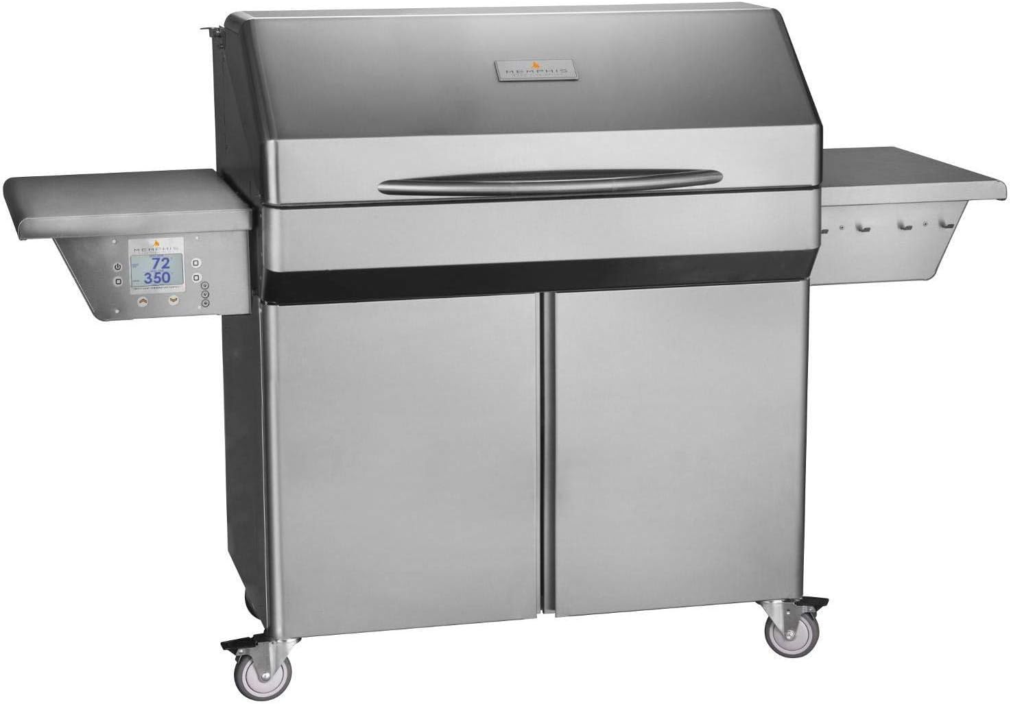 Elite Wood Fire Pellet Smoker Grill with Wi-Fi (VG0002S), Freestanding, 304 Stainless Steel Alloy
