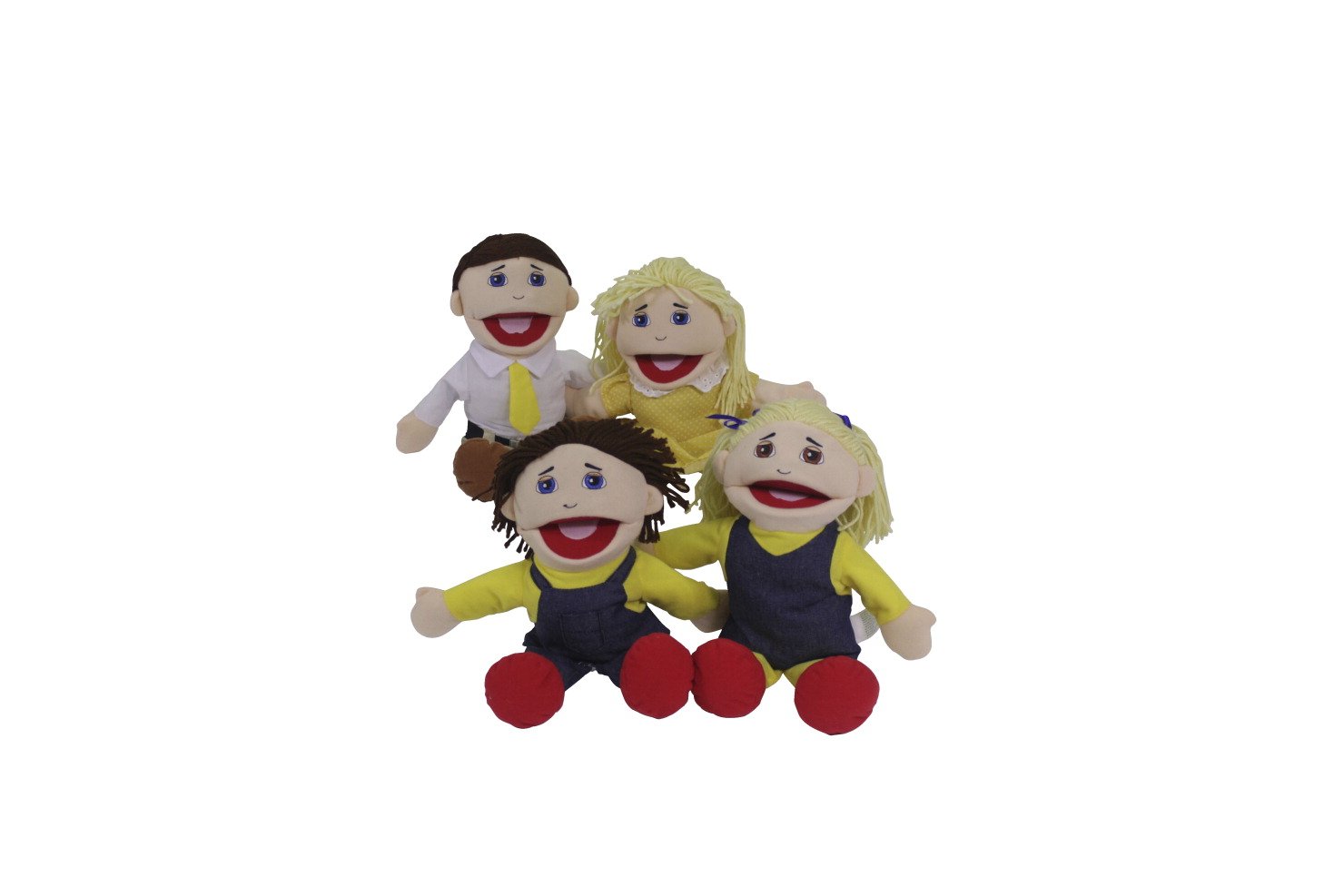 Marvel Full-Bodied Open Mouth Puppets Caucasian (Set of 4)