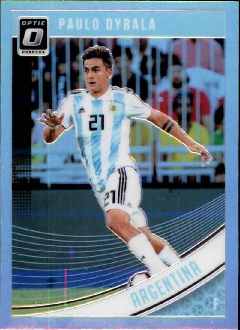 2018-19 Donruss Optic HOLO Soccer #90 Paulo Dybala Argentina Official Panini Soccer 2018-2019 Futbol RC Card