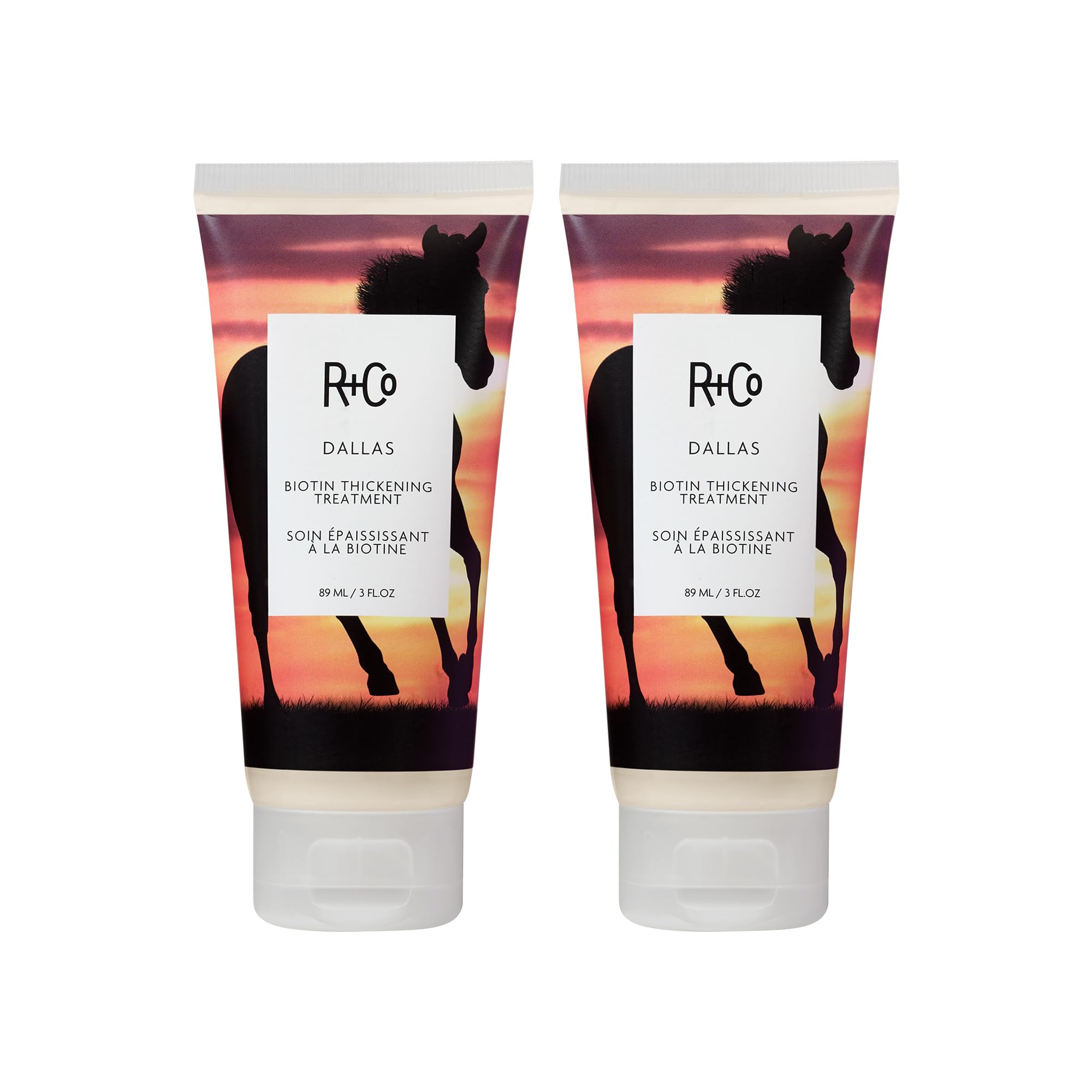 R+Co Dallas Biotin Thickening Treatment | Lasting Volume + Strengthens Hair + Builds Texture | Vegan + Cruelty-Free | 3 Oz