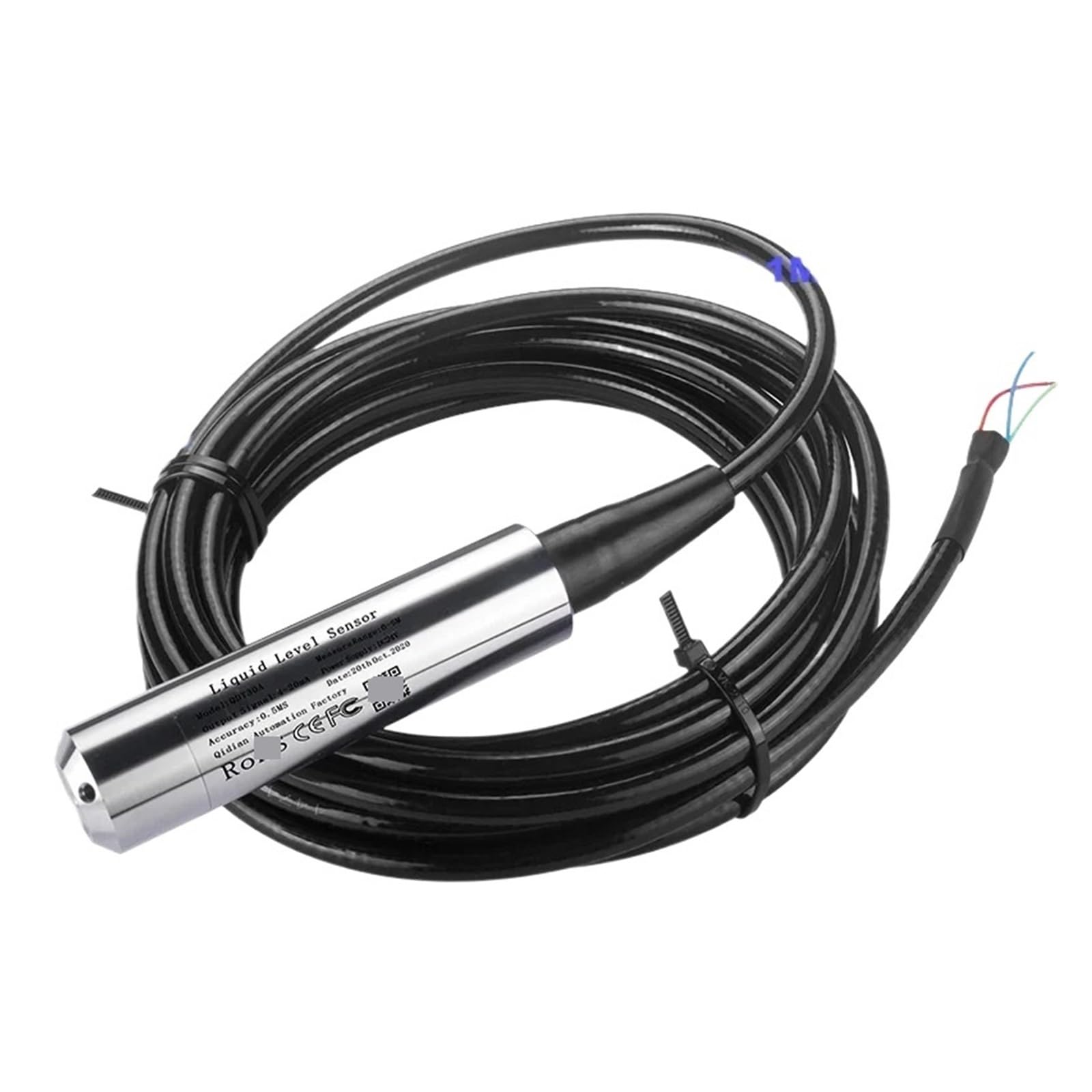 Transmetteur de niveau hydrostatique 4-20mA sonde eau 15m
