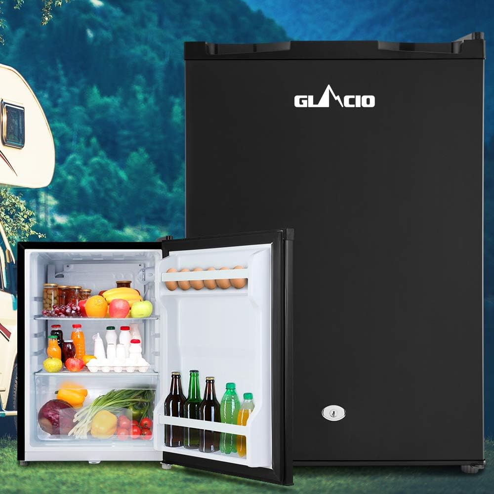 Portable Fridge Glacio 80L Portable Camping Fridge Freezer Bar Upright