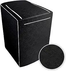 Capa Para Maquina De Lavar Com Ziper Brastemp Electrolux Consul 11kg 12kg 13kg 15kg 16kg 17kg Impermeável Corino Flanelada com Zíper Korino forrada Proteção. (P)