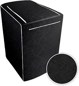 Capa Para Maquina De Lavar Com Ziper Brastemp Electrolux Consul 11kg 12kg 13kg 15kg 16kg 17kg Impermeável Corino Flanelada com Zíper Korino forrada Proteção. (P)