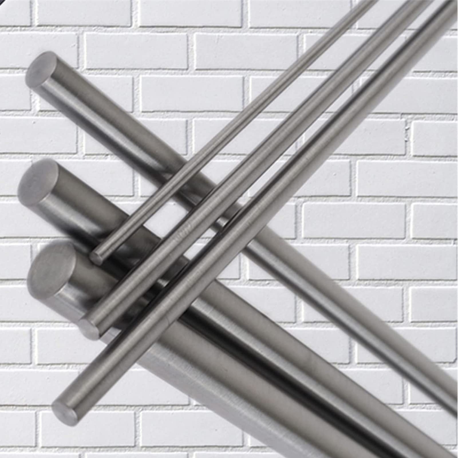 Lot de 4 barres en tungstène, longueur 250 mm, barres en carbure de tungstène, barres fixes pour la finition et le prétraitement, diamètre (0,5 mm)