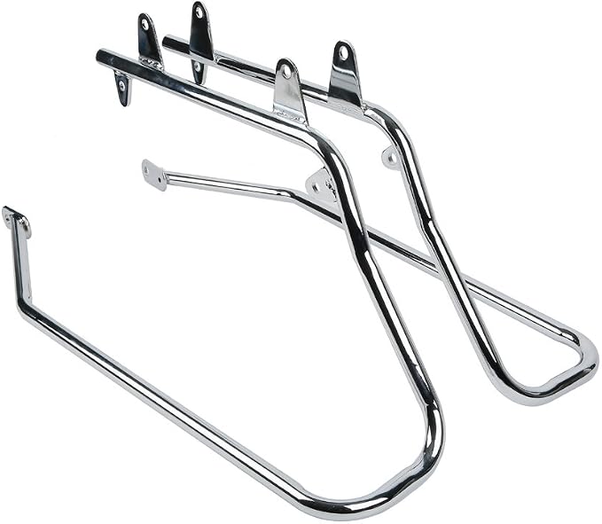Soportes para bolsa de silla para Harley Softail 1984-2017 miniatura 7