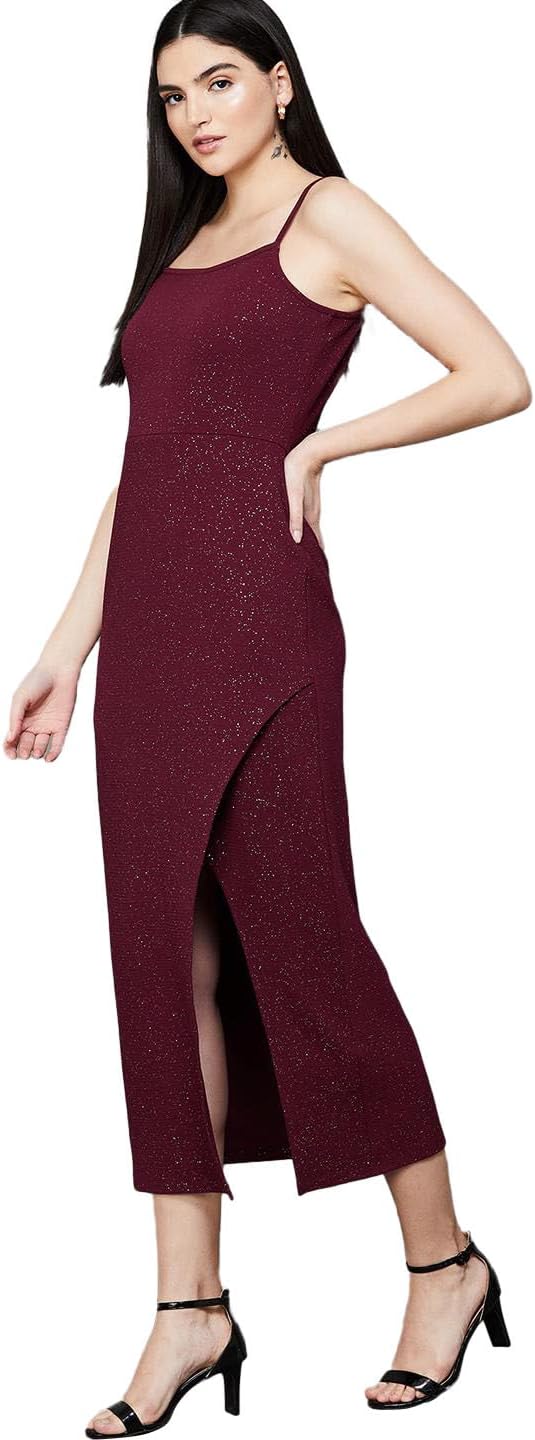 CodeWomen's Polyester Classic Knee-Length Dress
