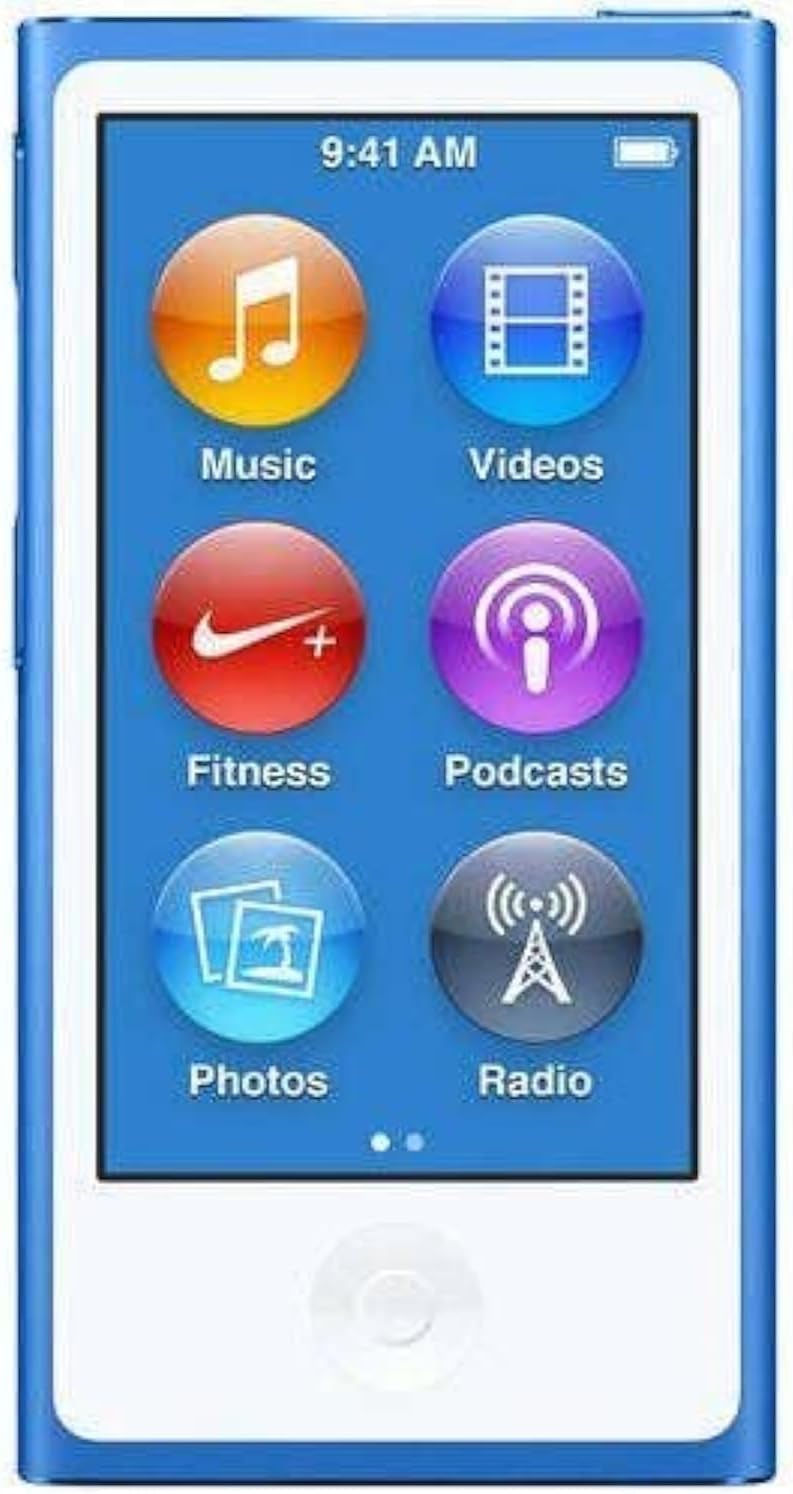 M-Player Compatible with iPod Nano 7th Generation(16gb Blue)