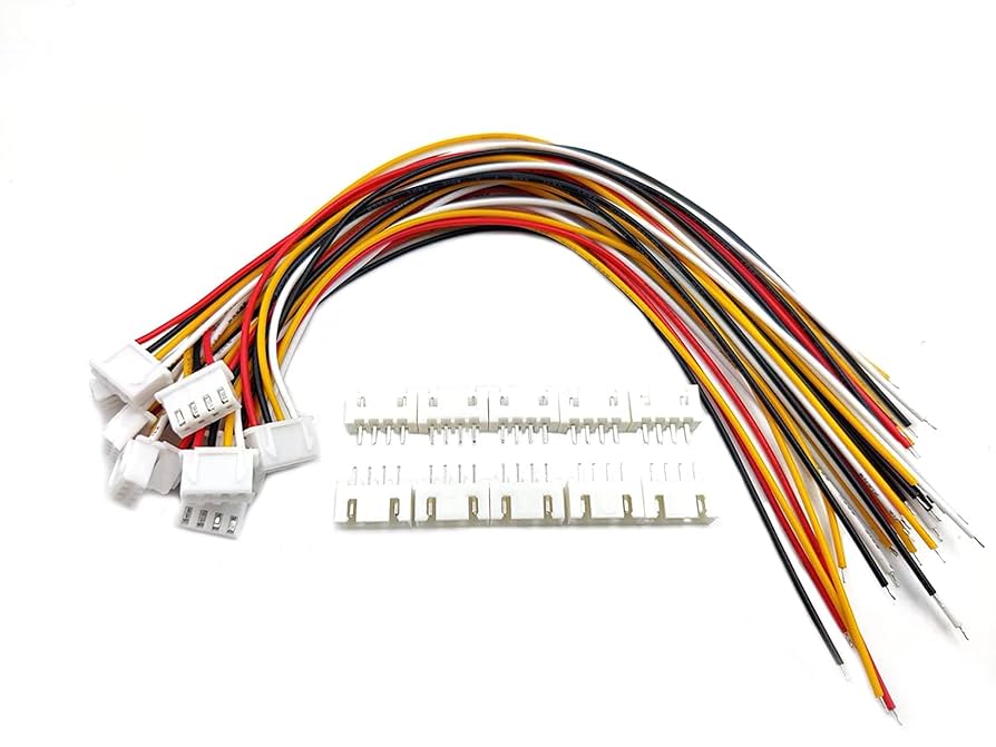 justice.Nページ Amazon.com: daier 20 Sets Jst Xh 2.54 4 Pin Connector Plug