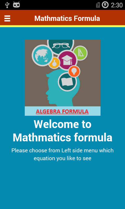 Algebra Formula - App on Amazon Appstore