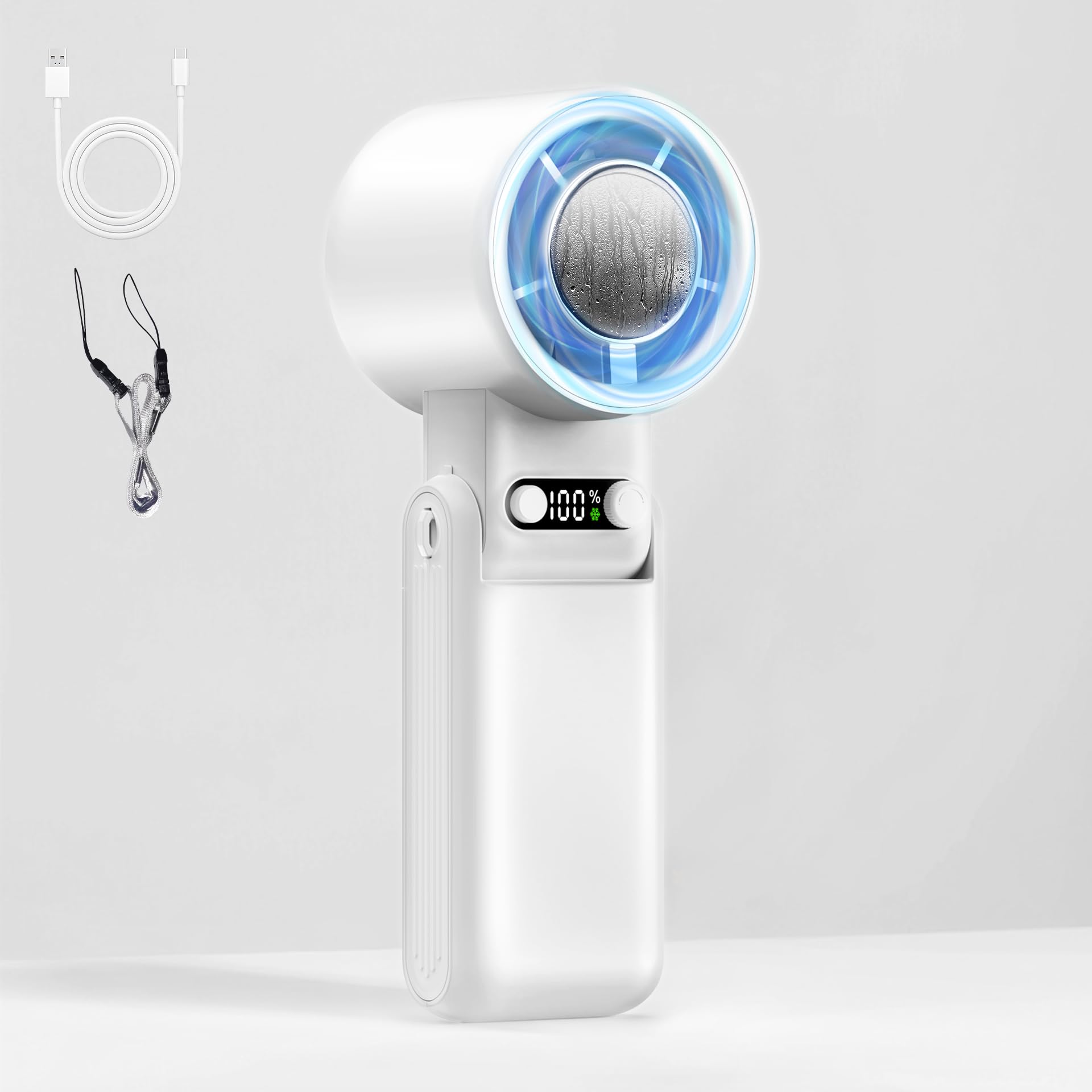 Amazon | 【2025新登場 -20℃瞬間冷却】Kufany 携帯扇風機 ハンディ