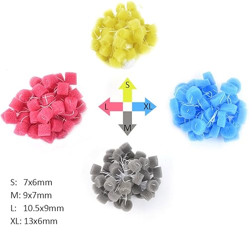 Miniatura 3 de (50 unidslote) Almohadillas de impresión de oído Tapones para los oídos Toma de espuma (L0.413x0.354 in)