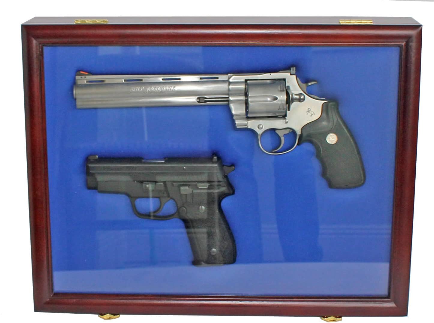 Pistol Airsoft Gun/Handgun Revolver Gun Display case Shadow