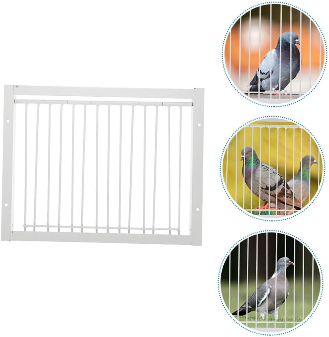 2pcs Racing Pigeon Birds House Door Secure Pigeon Door Bird Cage Accessories Supply
